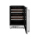 ZLINE Appliance Package - 36-Inch Gas Range, Range Hood, Microwave Drawer, Tall Tub Dishwasher and Wine Cooler in Stainless Steel (5KP-SGRRH36-MWDWV-RWV)