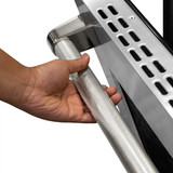 ZLINE Autograph 36-Inch Paramount DuoPro Dual Fuel Range in Stainless Steel with Nickel Helix Handle (PSDRZ-36-KPN)