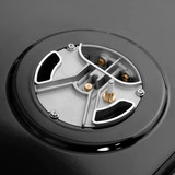 ZLINE Autograph Edition 30-Inch Paramount Gas Rangetop with 4 Burner DuoPro™ Cooktop in Satin Stainless Steel and Champagne Bronze Accents (PSRTSZ-30-CB)