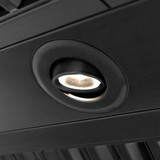 ZLINE Autograph Edition 2-Piece Appliance Package - 30-Inch Dual Fuel Range & Wall Mounted Range Hood in Black Stainless Steel with Gold Trim (2AKP-RABRH30-G)