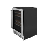 ZLINE Appliance Package - 36-Inch Gas Range, Range Hood, Microwave Drawer, Tall Tub Dishwasher and Wine Cooler in Stainless Steel (6KPR-SGRRH36-MWDWV-RWV)