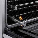 ZLINE 30-Inch, 4.2 Cu. Ft. Paramount Induction Range with 4 Element Cooktop and Electric Convection Oven in Satin Stainless Steel (SINRS-30)