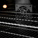 ZLINE Autograph 36-Inch Paramount Dual Fuel Range in Black Stainless Steel and Bronze Helix Handle (SDRBZ-36-KCB)