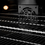 ZLINE Autograph 36-Inch Paramount DuoPro Dual Fuel Range in Black Stainless Steel with Champagne Helix Handle (PSDRBZ-36-KCB)