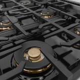 ZLINE 48-Inch Classic Gas Rangetop with 8 Burner DuoPro™ Cooktop in Satin Stainless Steel (PCRTS-48)