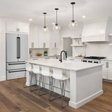 ZLINE 3-Piece Appliance Package - 36-Inch Dual Fuel Range, Refrigerator, and Dishwasher in Stainless Steel with Matte Black Accents