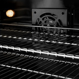 ZLINE 3-Piece Appliance Package - 36-Inch Dual Fuel Range, Refrigerator, and Dishwasher in Stainless Steel with Matte Black Accents