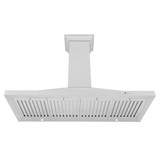 ZLINE 2-Piece Appliance Package - 48-Inch Rangetop and Convertible Range Hood in Satin Stainless Steel (2KP-RTSRH48)