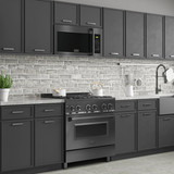 ZLINE 3-Piece Appliance Package - 30-Inch Rangetop, Over-the-Range Microwave Oven, and  Double Wall Oven in Black Stainless Steel (3KP-RTBOTRH30-AWD)