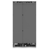 ZLINE 42-Inch Column 12.5 Cu. Ft. Refrigerator and 8.6 Cu. Ft. Freezer in Panel Ready