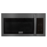 ZLINE 3-Piece Appliance Package - 30-Inch Rangetop, Over-the-Range Microwave Oven, and  Double Wall Oven in Black Stainless Steel (3KP-RTBOTR30-AWD)