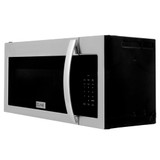 ZLINE 2-Piece Appliance Package - 30-Inch Rangetop and Over-the-Range Microwave with Modern Handle in Stainless Steel (2KP-RTOTR30)