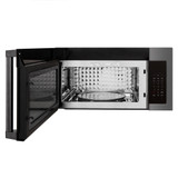 ZLINE 2-Piece Appliance Package - 30-Inch Dual Fuel Range & Over-the-Range Microwave in Black Stainless Steel