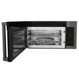 ZLINE 3-Piece Appliance Package - 30-Inch Dual Fuel Range with Brass Burners, Over the RangeMicrowave/Vent Hood Combo, and 3-Rack Dishwasher in Black Stainless Steel (3KP-RABOTRH30-DWV)