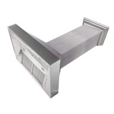 ZLINE 2-Piece Appliance Package - 30-inch Dual Fuel Range in Satin Stainless Steel and Convertible Vent Range Hood in Stainless Steel (2KP-RASSNRH30)