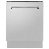 ZLINE 3-Piece Appliance Package - 30-Inch Gas Range, Microwave Oven and Dishwasher in Satin Stainless Steel (3KP-SGRSOTRHDWV30)
