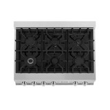 ZLINE 3-Piece Appliance Package - 30-Inch Rangetop, Over-the-Range Microwave Oven, and Double Wall Oven in Satin Stainless Steel (3KP-RTSOTR30-AWD)