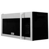 ZLINE 3-Piece Appliance Package - 30-Inch Rangetop, Over-the-Range Microwave Oven, and Double Wall Oven in Satin Stainless Steel (3KP-RTSOTR30-AWD)