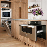 ZLINE 3-Piece Appliance Package - 36-Inch Dual Fuel Range, Refrigerator, and 3-Rack Dishwasher in Stainless Steel