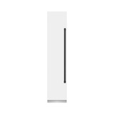 ZLINE 42-Inch Column 12.5 Cu. Ft. Refrigerator and 8.6 Cu. Ft. Freezer in White Matte with Matte Black Accent