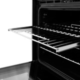 ZLINE 3-Piece Appliance Package - 36-Inch Rangetop, Wall Mount Range Hood, Double Wall Oven in Satin Stainless Steel (3KP-RTSRH36-AWD)