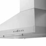 ZLINE 3-Piece Appliance Package - 36-Inch Rangetop, Convertible Wall Mount Range Hood, and Double Wall Oven in Stainless Steel (3KP-RTRH36-AWD)