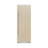 ZLINE 48-Inch Column 16.7 Cu. Ft. Refrigerator and 8.6 Cu. Ft. Freezer in Panel Ready with Champagne Bronze Accent