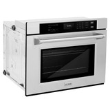 ZLINE 3-Piece Appliance Package - 36 in. Rangetop, 30 in. Wall Oven, & Premium Hood in Stainless Steel