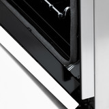 ZLINE 2-Piece Appliance Package - 36-inch Dual Fuel Range with White Matte Door and Convertible Vent Range Hood in Stainless Steel (2KP-RAWMRH36)