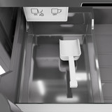 ZLINE 54-Inch Column 16.7 Cu. Ft. Refrigerator and 12.4 Cu. Ft. Freezer in White Matte with Matte Black Accent