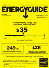 ZLINE 3-Piece Appliance Package - 48-Inch Gas Range, Refrigerator with Water Dispenser, and Dishwasher in Stainless Steel with Matte Black Accents