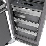 ZLINE 48-Inch Column 16.7 Cu. Ft. Refrigerator and 8.6 Cu. Ft. Freezer in White Matte
