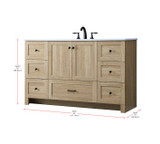 Alderson 48-60" Single Sink Vanity