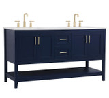 Belleair 60" Double Sink Vanity