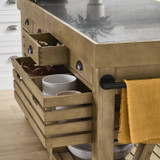 Cooper Double Kitchen Island (70")