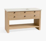 Modern Farmhouse 60" Single Wide Sink Vanity