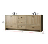 Alderson 60-84" Double Sink Vanity