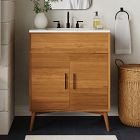 Mid-Century Single Bathroom Vanity (24”–49”)