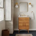 Mid-Century Single Bathroom Vanity (24”–49”)