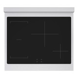 ZLINE Autograph Edition 30-Inch 4.2 Cu. Ft. Paramount Induction Range with 4 Element Cooktop and Electric Convection Oven in Satin Stainless Steel with White Matte Door and Champagne Bronze Accents (SINRSZ-WM-30-CB)