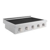 ZLINE 36-Inch Paramount Induction Rangetop with 5 Element Cooktop in Satin Stainless Steel (SINRTS-36)