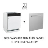 ZLINE 5-Piece Appliance Package - 30-Inch Paramount Autograph Dual Fuel Range, Wall Mount Range Hood, 36-Inch French Door Refrigerator with Water Dispenser, Dishwasher, and 24-Inch Microwave Drawer in Stainless Steel with Matte Black Accents