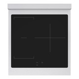 ZLINE Autograph Edition 24-Inch 3.2 Cu. Ft. Paramount Induction Range with 3 Element Cooktop and Electric Convection Oven in Satin Stainless Steel with White Matte Door and Matte Black Accents (SINRSZ-WM-24-MB)
