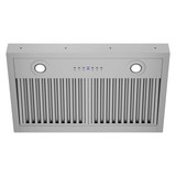 ZLINE 28-Inch 500 CFM DuraMount Wall Mount Range Hood Insert in Stainless Steel (683-28)