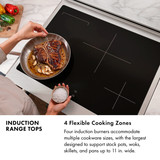 ZLINE 30-Inch Paramount Induction Rangetop with 4 Element Cooktop in Stainless Steel (SINRT30)