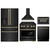 ZLINE 5-Piece Appliance Package - 30-Inch Paramount Gas Range, Wall Mount Range Hood, 36-Inch French Door Refrigerator with Water Dispenser, Dishwasher, and 24-Inch Microwave Drawer in Black Stainless Steel with Champagne Bronze Accents ZLINE 5-Piece Appliance Package - 30-Inch Paramount Gas Range, Wall Mount Range Hood, 36-Inch French Door Refrigerator with Water Dispenser, Dishwasher, and 24-Inch Microwave Drawer in Black Stainless Steel with Champagne Bronze Accents