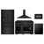 ZLINE 5-Piece Appliance Package - 48-Inch Paramount Gas Range, Wall Mount Range Hood, 36-Inch French Door Refrigerator with Water Dispenser, Dishwasher, and 24-Inch Microwave Drawer in Black Stainless Steel ZLINE 5-Piece Appliance Package - 48-Inch Paramount Gas Range, Wall Mount Range Hood, 36-Inch French Door Refrigerator with Water Dispenser, Dishwasher, and 24-Inch Microwave Drawer in Black Stainless Steel