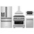 ZLINE 5-Piece Appliance Package - 36-Inch Paramount Autograph Gas Range, Wall Mount Range Hood, 36-Inch French Door Refrigerator with Water Dispenser, Dishwasher, and 30-Inch Microwave Drawer in Stainless Steel with Matte Black Accents ZLINE 5-Piece Appliance Package - 36-Inch Paramount Autograph Gas Range, Wall Mount Range Hood, 36-Inch French Door Refrigerator with Water Dispenser, Dishwasher, and 30-Inch Microwave Drawer in Stainless Steel with Matte Black Accents