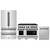 ZLINE 3-Piece Appliance Package - 48-Inch Paramount Autograph Gas Range, 36-Inch French Door Refrigerator, Dishwasher, in Stainless Steel with Matte Black Accents ZLINE 3-Piece Appliance Package - 48-Inch Paramount Autograph Gas Range, 36-Inch French Door Refrigerator, Dishwasher, in Stainless Steel with Matte Black Accents