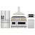 ZLINE 5-Piece Appliance Package - 48-Inch Autograph Edition Gas Range, Wall Mount Range Hood, 36-Inch French Door Refrigerator with Water Dispenser, Dishwasher, and 30-Inch Microwave Drawer in Stainless Steel with Gold Accents ZLINE 5-Piece Appliance Package - 48-Inch Autograph Edition Gas Range, Wall Mount Range Hood, 36-Inch French Door Refrigerator with Water Dispenser, Dishwasher, and 30-Inch Microwave Drawer in Stainless Steel with Gold Accents